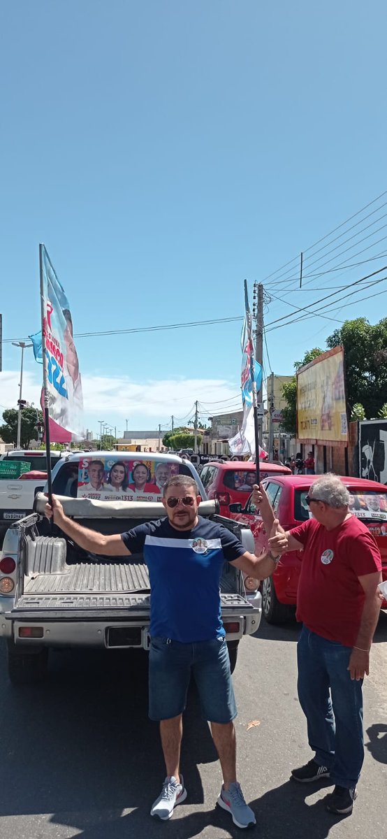 FranciscodoPT13's tweet photo. Mossoró também está com Bandeiraço do Deputado Estadual Francisco do PT 13222, o líder da Governadora @fatimabezerra na Assembleia Legislativa #Eleicoes2022 #13222 #LulaNo1ºTurno #LulaNoPrimeiroTurno 

#EquipeFranciscoDoPT https://t.co/nKkB0688pD
