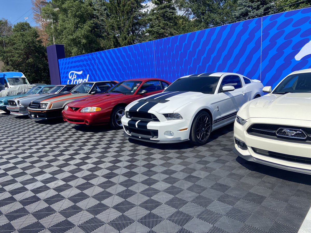 Let the #MustangStampede begin! #GetYourGallopOn #WeAreFord cannot wait for the big day!