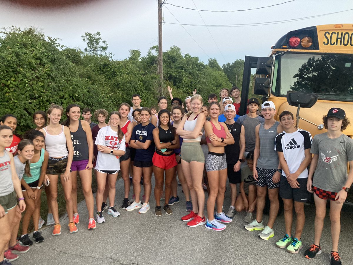 Great long run today 5.2 to 11 for this group