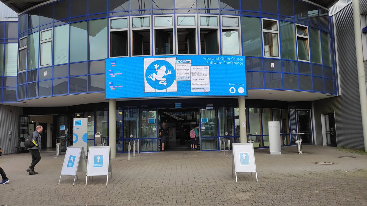 SvetlanaWinther's tweet image. #FrOSCon2022