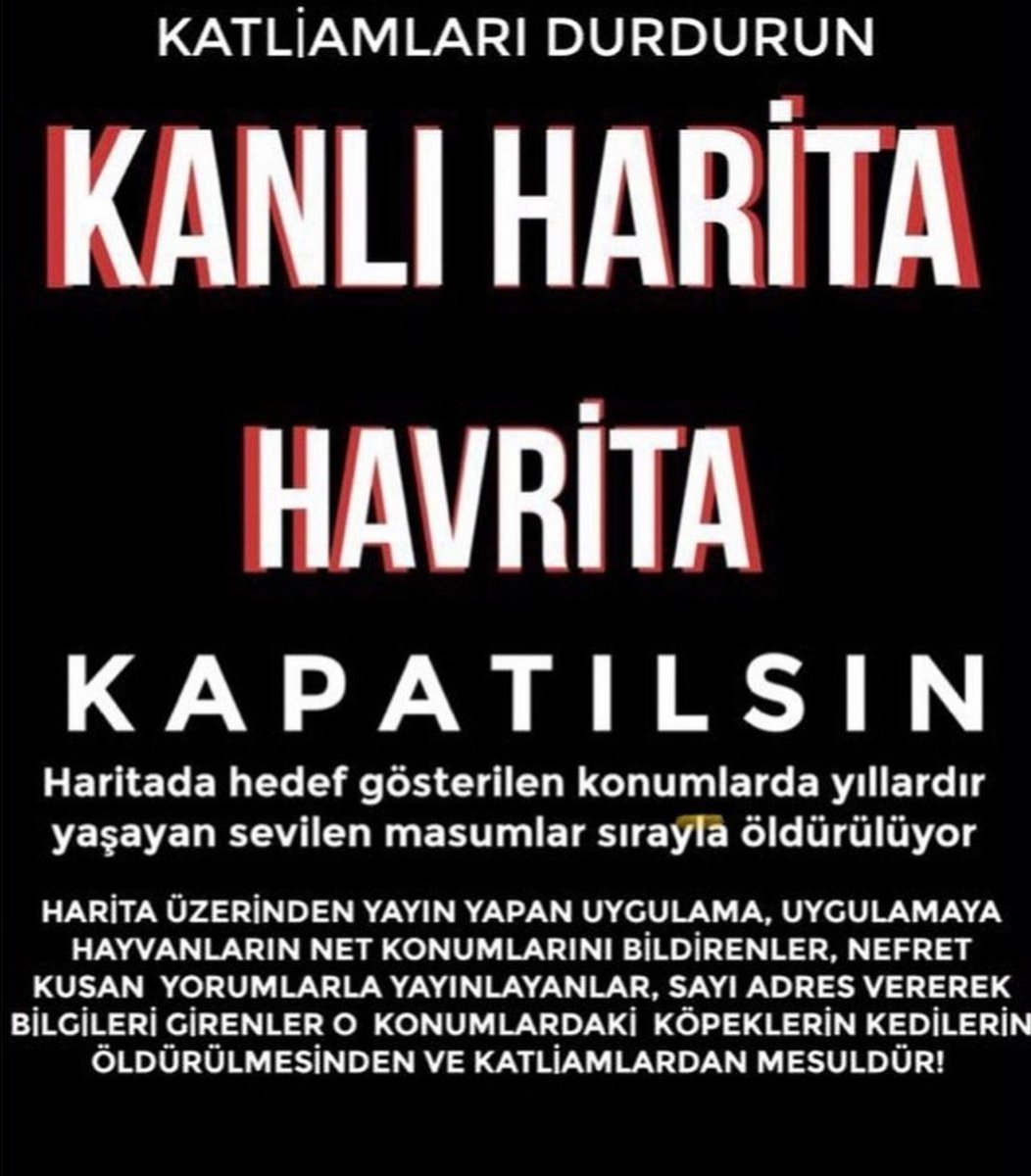 ipekcorap's tweet photo. #HavritaKAPATILSIN https://t.co/Wa3N6Tql1h