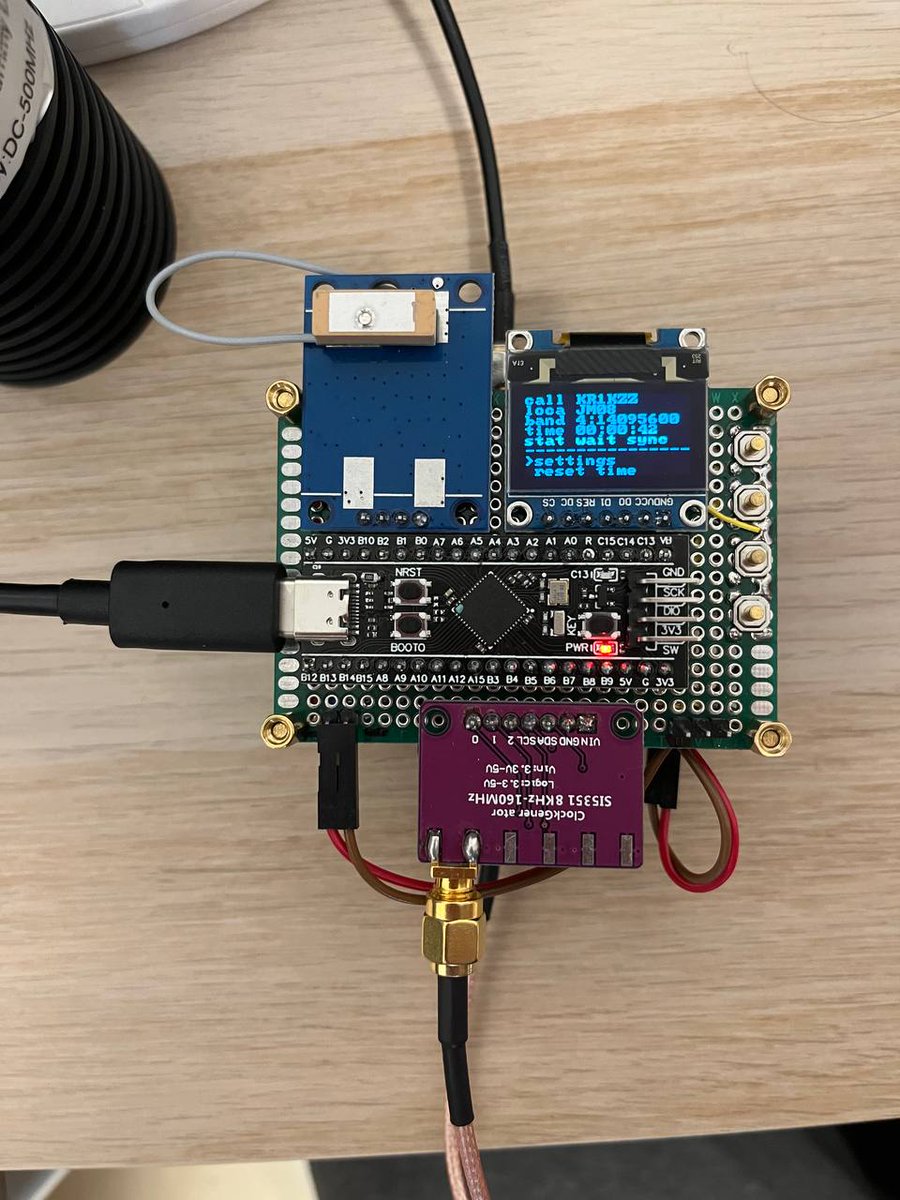 My little side project which i worked on between everdrive stuff. WSPR beacon with menu, GPS navigation and time synchronization, up to 3W TX power, can work from regular USB power bank. Made of junk from nearby Amazon sotcks, operational range - the whole world (: