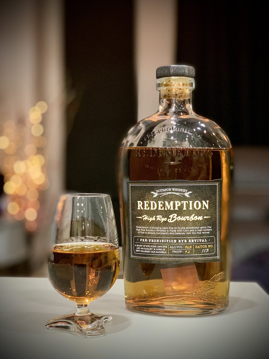 toneeee17's tweet photo. A taste of Redemption… High Rye Bourbon Whiskey #redemption #whiskey #whisky #rye #preprohibition #revival #bourbon #lawrenceburg #indiana @dogswhiskeyftbl https://t.co/OhJYw4Nwuy