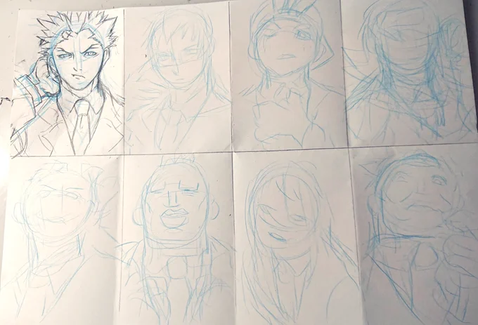 アップルペンシルのフル充電が先か下描きが先か勝負したら普通に負けました✒️
充電はえぇ🥺 