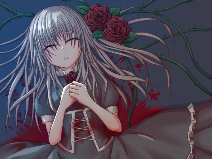 死亡シーンのtwitterイラスト検索結果