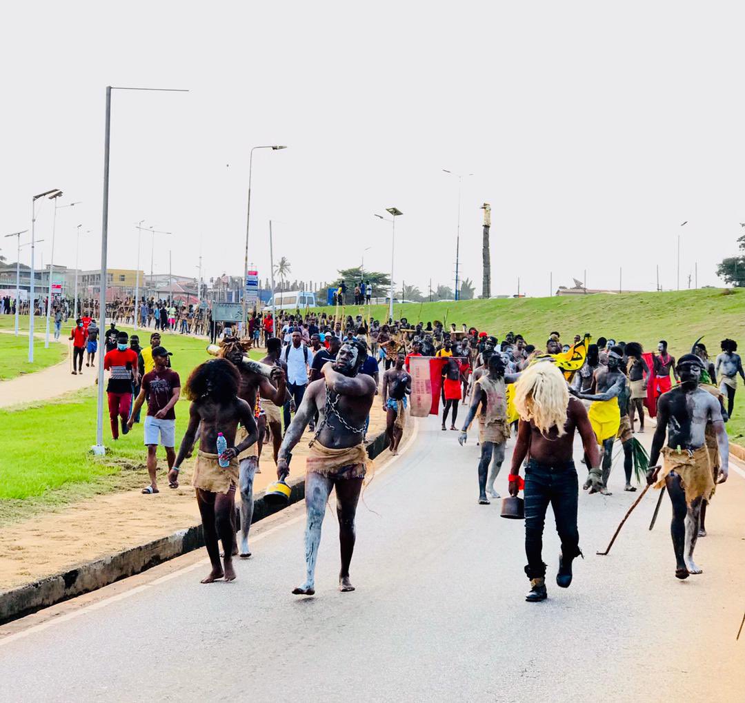 KatangaFellows's tweet photo. The only hall in Ghana to portray Africanism at its best during its FESTIVAL celebrations!

Why the hate and envy?
🟡⚫️🟡⚫️🟡⚫️🟡 https://t.co/PBZVedn4vs