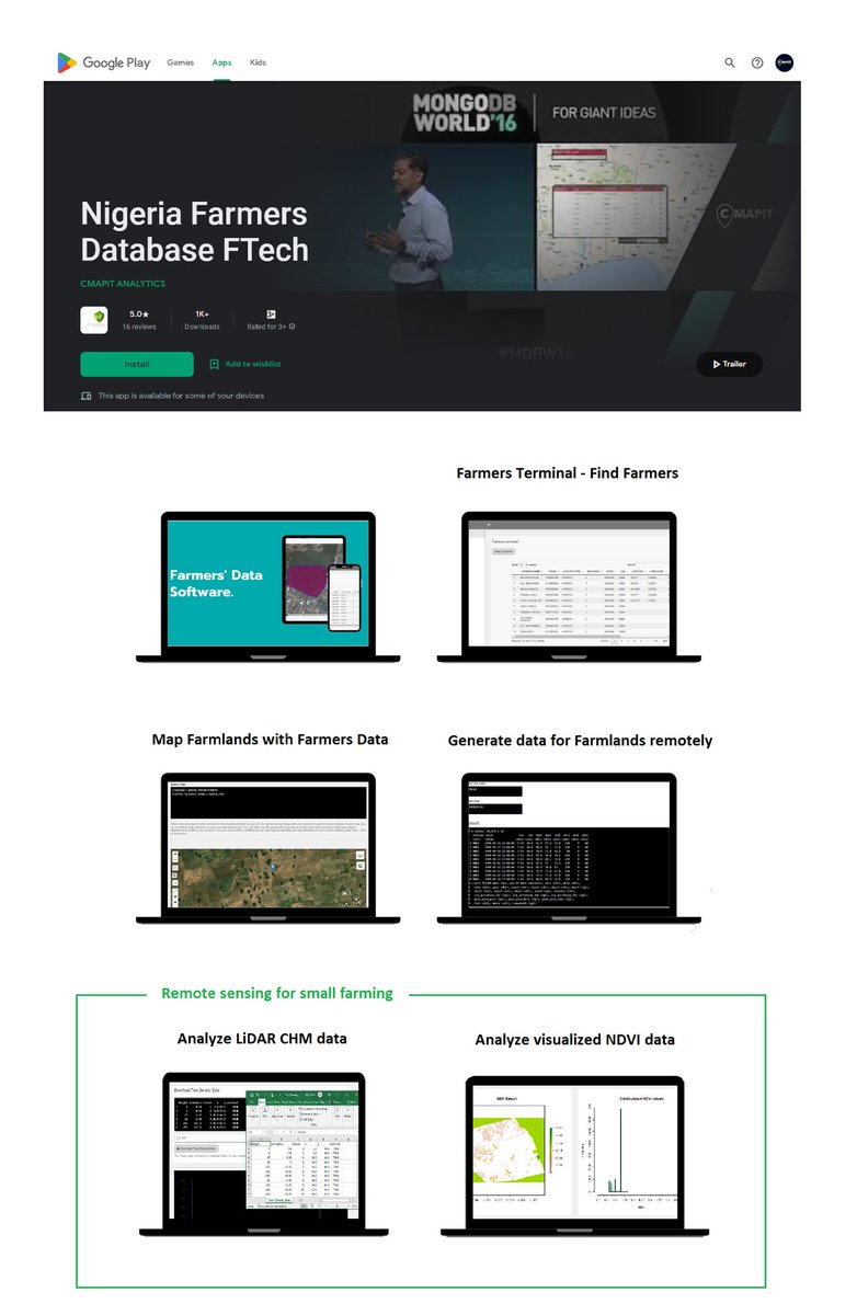 xniyi's tweet photo. Interact with farmers across Nigeria, profile farmers and their farmlands in minutes (LiDAR CHM + NDVI) for quality insight, generate security report etc.

Download software @ https://t.co/JLNcCVAnIg https://t.co/Z9egULSWVO