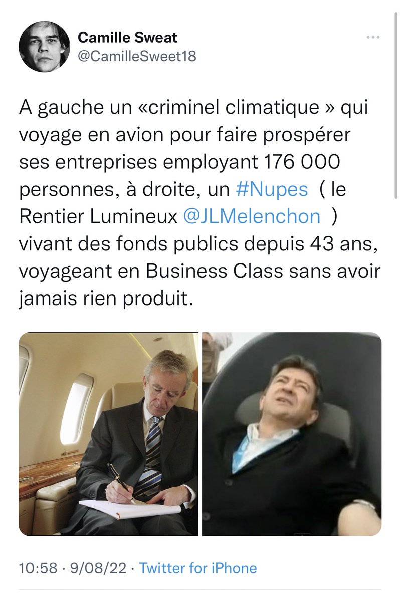 C’est cruel pour <a href="/JLMelenchon/">Jean-Luc Mélenchon</a> mais mérité !