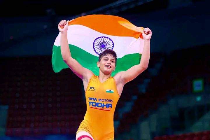 🇳

अंडर-20 वर्ल्ड चैंपियनशिप में अंतिम पंघाल ने रचा इतिहास
 गोल्ड जीतने वाली भारत की प्रथम महिला रेसलर बनी