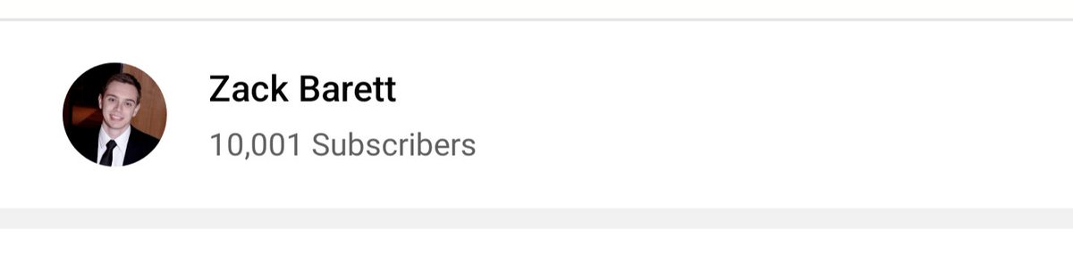 Thank you to everyone for believing in my content! Now I should probably go make more videos 😜