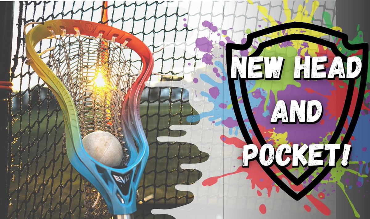 OffBallLax1's tweet photo. Taking the new setup for a spin! So far enjoying my new #armormesh setup. Check YT vid below #lax #lacrosse https://t.co/67pDVmMpBe https://t.co/zEck1XdVw2