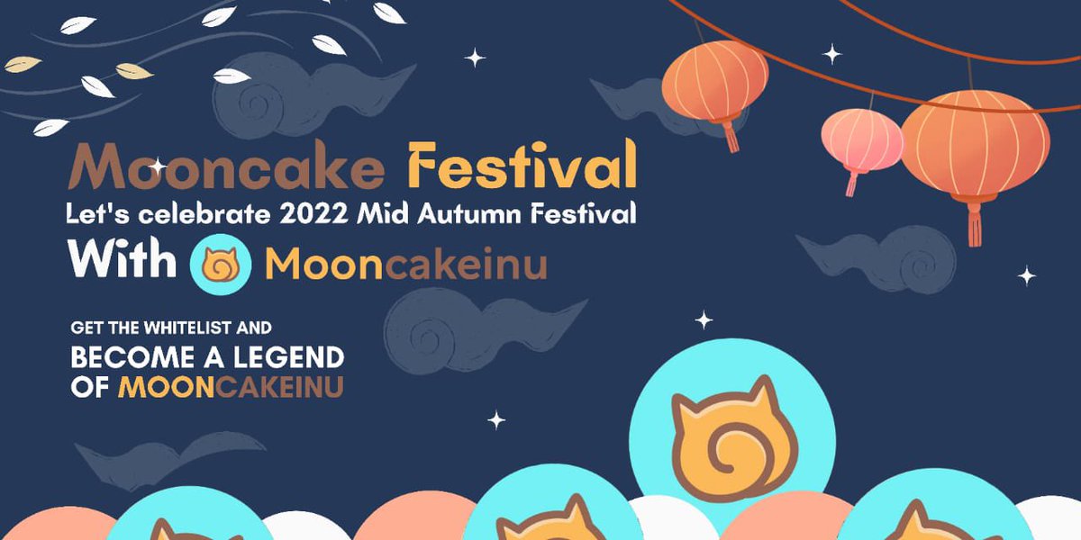 MooncakeInu's tweet photo. MoonCakeInu 🌕

WHITELIST COMPETITION

ENTRY WL-SPOT AND BECOME A LEGEND OF MOONCAKEINU ⬇️
https://t.co/BhMPZj3vY3 https://t.co/xuIa4sSnun