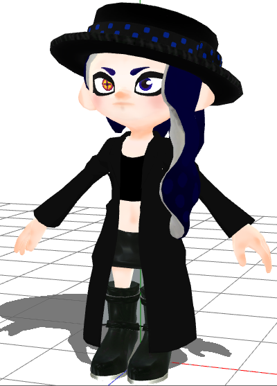 ShortcutsVR's tweet photo. I'm Dripped out, also if i'm correct i think i can make these as sliders because i did it last time in Blender, i just hope i can do it again also if you see holes in the Jacket, its suppose to come off #MikuMikuDance #VRC #VRChat #vrchatavatar #splatoonoc #SplatoonAvatarCreator https://t.co/bQTm0fcHed
