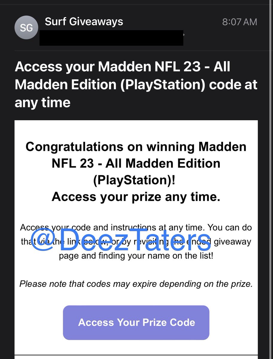 DeezTaters's tweet photo. RT, Like, &amp; Follow (so I can DM you) for a chance to win a #Madden23 All Madden Edition for #PlayStation5 ONLY I enter these so people have a 2nd chance or who don’t know about the giveaways Not sure but I think code is US code only Will draw winner after 5pm central US Good Luck https://t.co/ukGvv0etSN