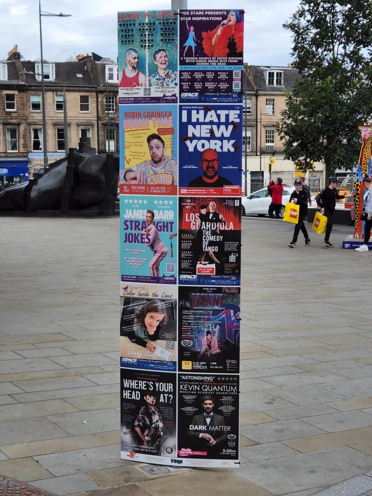 Look at all these awesome shows I know nothing about! Except, is that Jenny I see? IT IS!!! Color Inside the Lines today at 5:35 at thespace@Surgeons'Hall  half price tix today or maybe  comps if you find the right flyering folks!!!! <a href="/edfringe/">Edinburgh Festival Fringe</a>