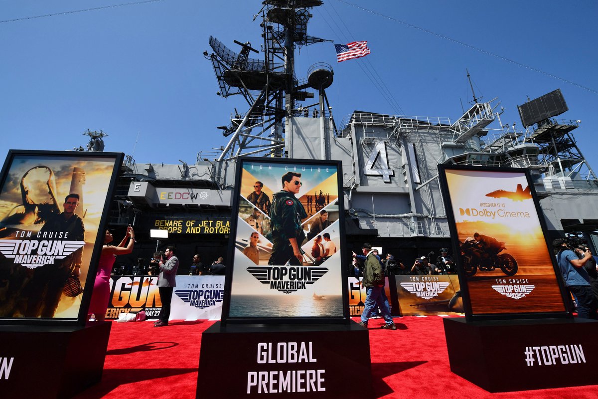 Top Gun Archive on Twitter: "Top Gun: Maverick Premiere, San Diego, May