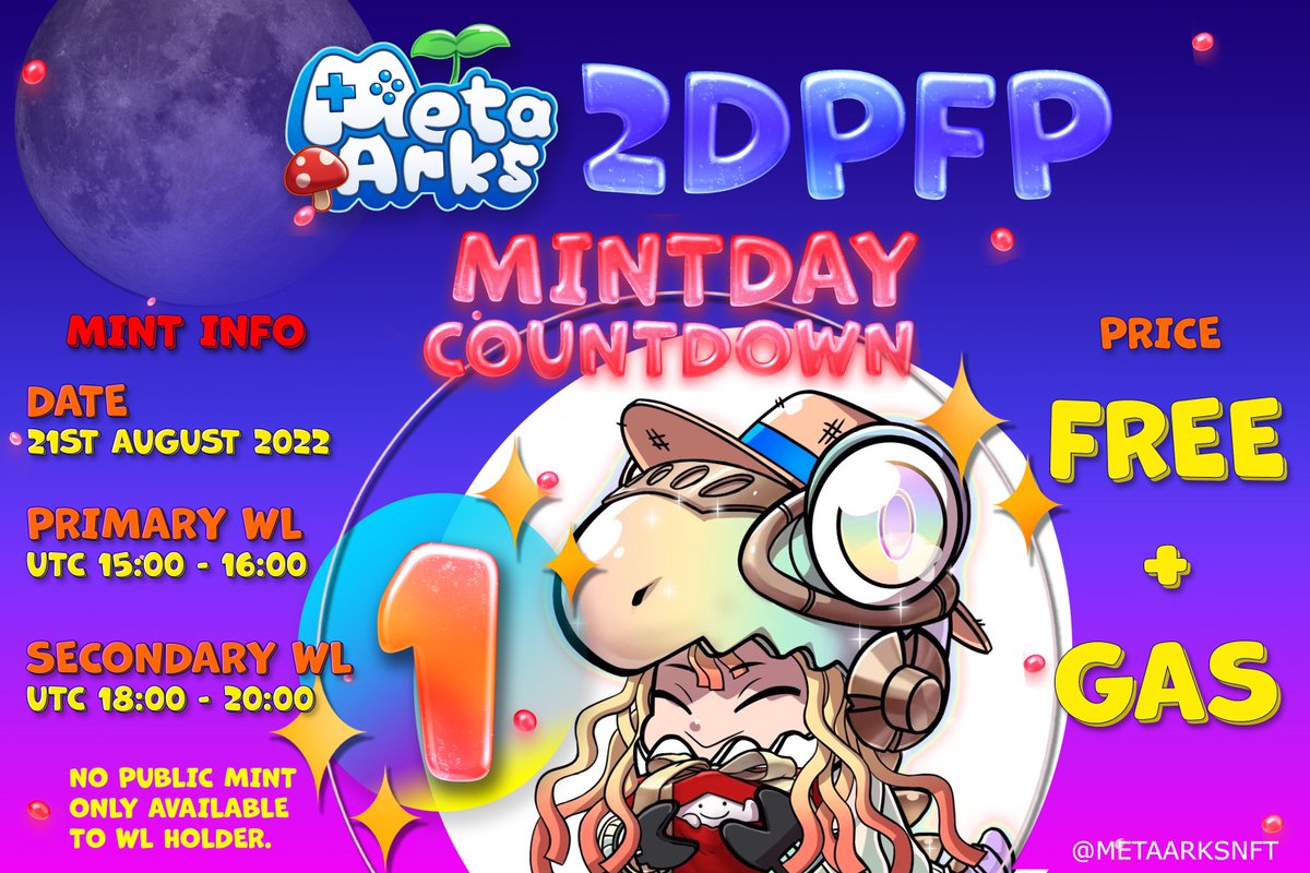 We are Mamily ! Let's Fucking go!
<a href="/Metaarksnft/">MetaArks - Minting</a>
 
#freemint #truegamefi2.0 #MetaArk #socialfi #2Dpfpmint #NFT #Metaverse #NFT