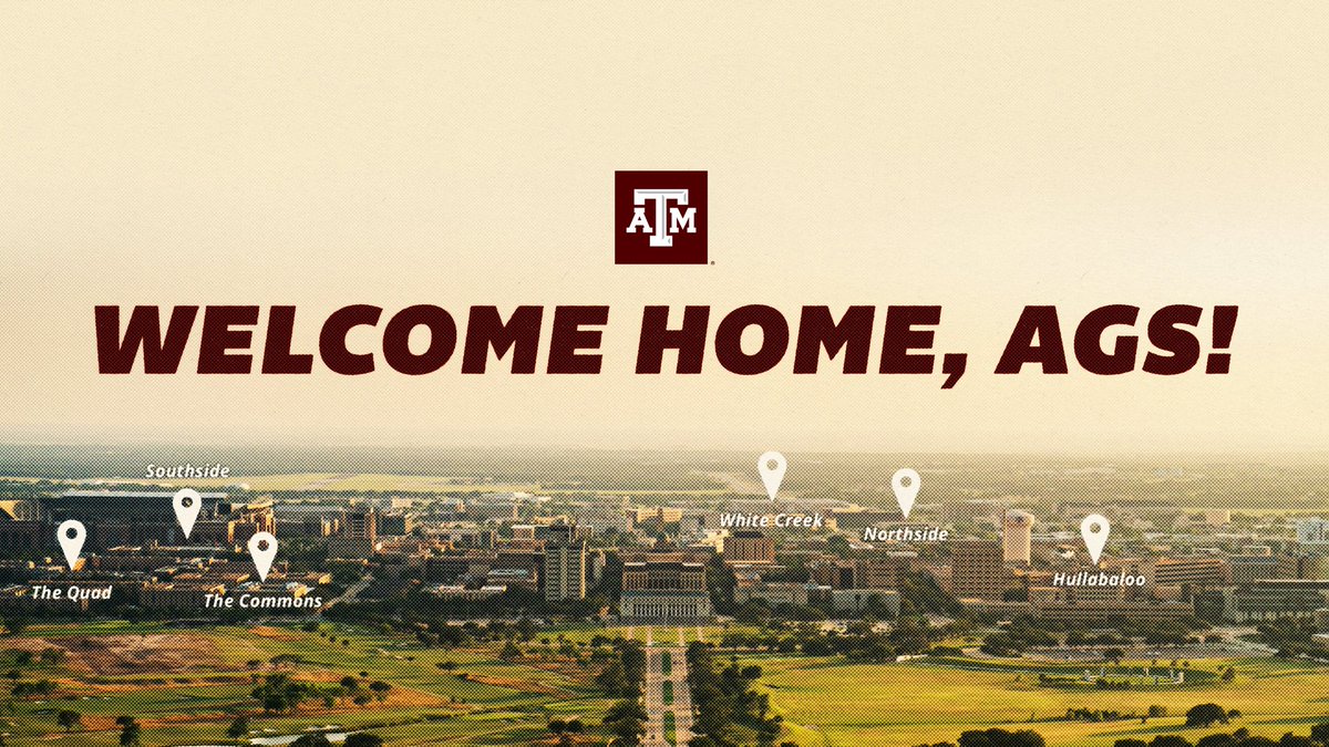 Happy move-in day! 🏠

Whether you're southside, northside, or west campus... welcome home!