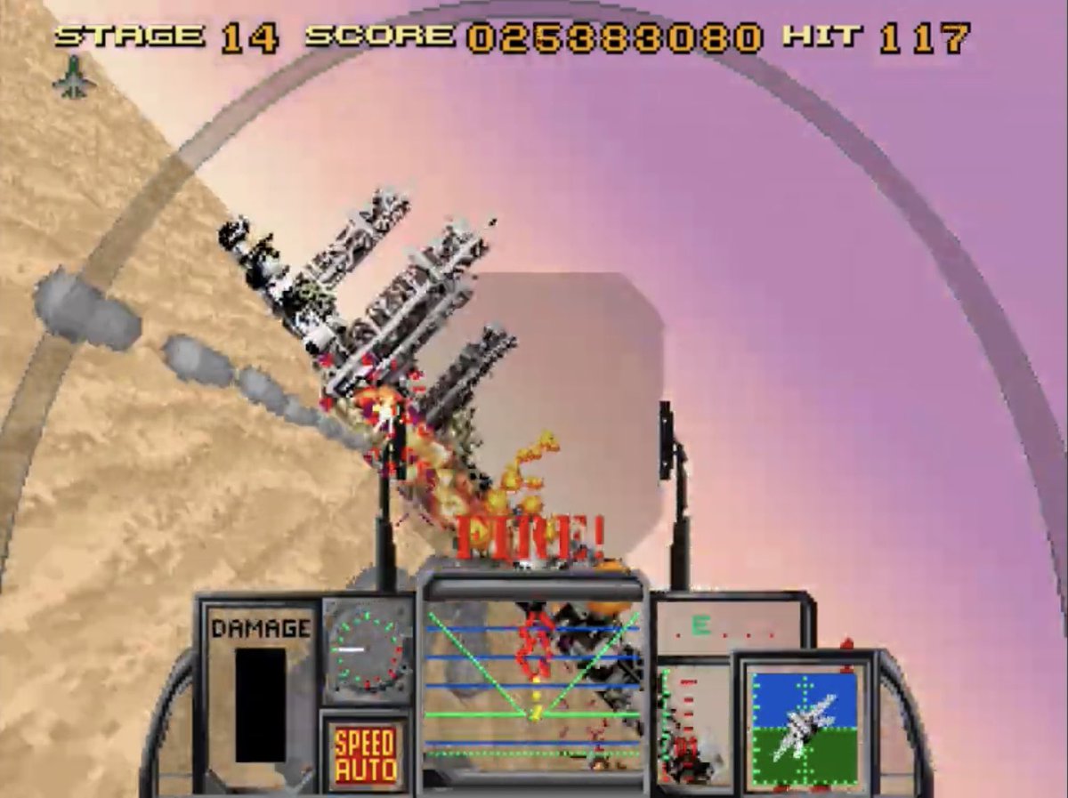 shinobi_sf's tweet photo. Strike Fighter
This flight shooter is a spin-off of After Burner and sequel to G-LOC. It was released exclusively to Japanese arcades in 1991. It was ported to FM Towns & Sega CD as After Burner III, courtesy of CRI.
#Sega #arcadeclassics #StrikeFighter #SegaYBoard https://t.co/PROqI8uVZJ