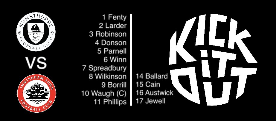 Here’s how we line up vs <a href="/ImmTownfc/">Immingham Town FC</a> 

#UTN
#ANAW