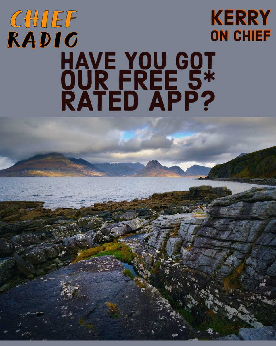 Today on @Chiefradio1 we’ve played

@PossilMor 
@Skipinnish 
@AinsleyHamill 
@thewanderhearts 
@Siobhan_Miller 
@NellBryden 
@Moxiemuso 
@justjilljackson 
@PaoloNutini 
@CalanFolk 

Download our app for free and #choosechief #edinburgh station