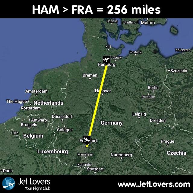 My flight #481 on #JetLovers: HAM > FRA - another 256 miles in the air! jetlovers.com/profile/10801/…