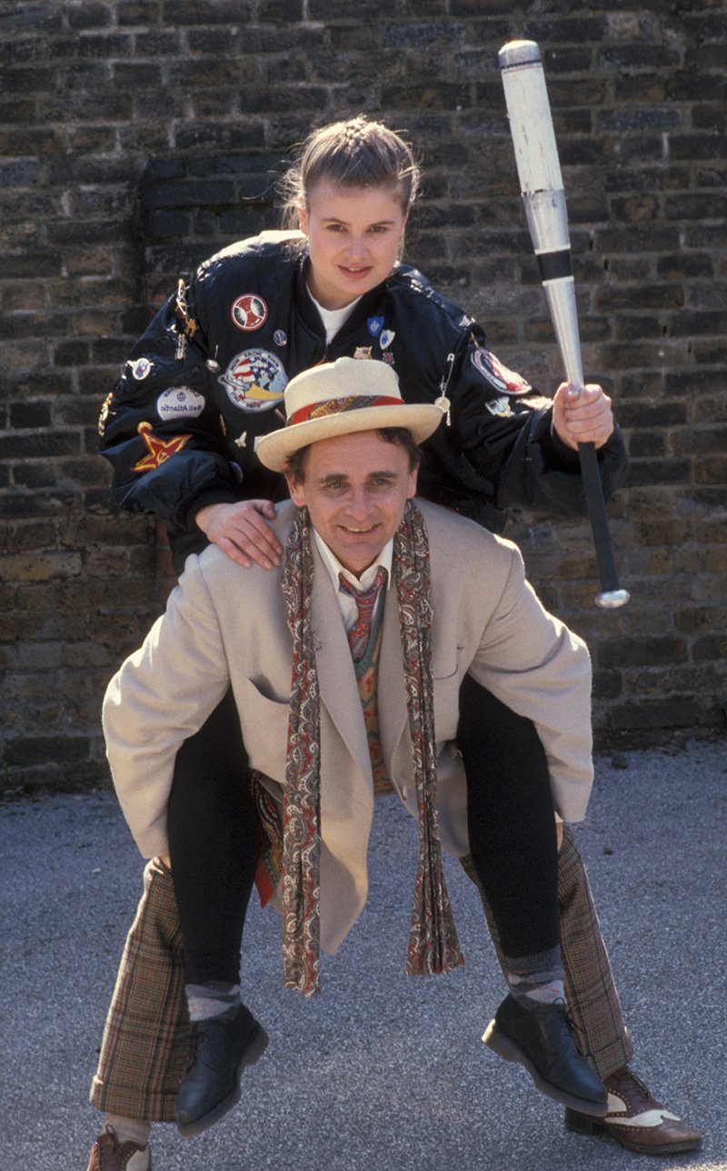 Wishing a very Happy Birthday to both the Seventh Doctor and Ace, Sylvester McCoy and Sophie Aldred.  