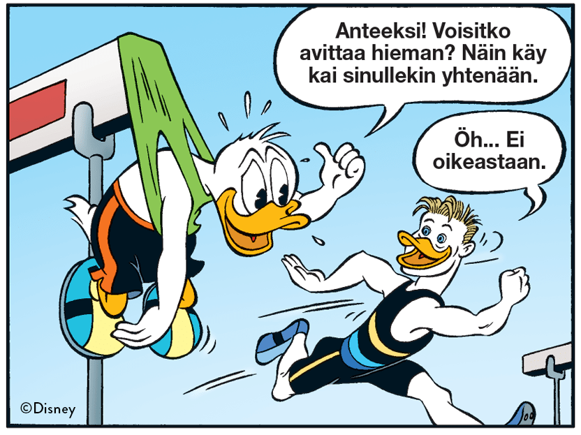 Perjantaina kaikki sujui liki täydellisesti. Onnea, Topi ja Kristiina! 🥇🥈