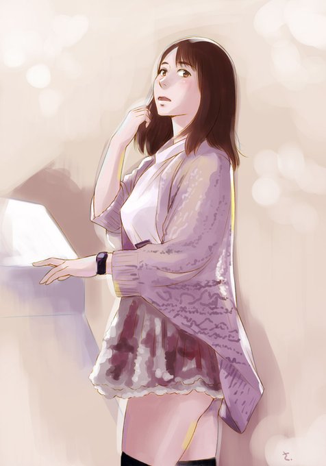 いちか嬢(@liatris0419)を描きました。
元の写真で隠れてる部分は勝手に補完。ディテールがよく解らないところは適当に処理。 