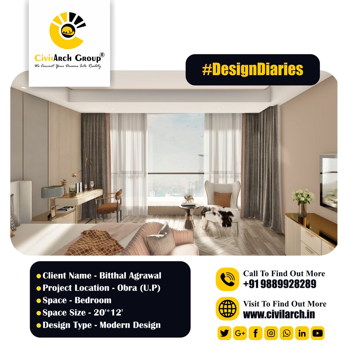 CivilArchgroup's tweet photo. 𝐃𝐞𝐬𝐢𝐠𝐧 𝐲𝐨𝐮𝐫 𝐡𝐨𝐦𝐞 𝐰𝐢𝐭𝐡 𝐩𝐚𝐬𝐬𝐢𝐨𝐧
 Drawing Room Design by Civilarch Group
 Client:Bitthal Agarwal 
Location: OBRA(U P) 📞 +919889928289 ✉️ info@civilarch.in Whatsapp : https://t.co/K16IORm26c Visit : https://t.co/Ox1d0dfiqF #Civilarch #DesignDiaries https://t.co/HSBH7klTOf