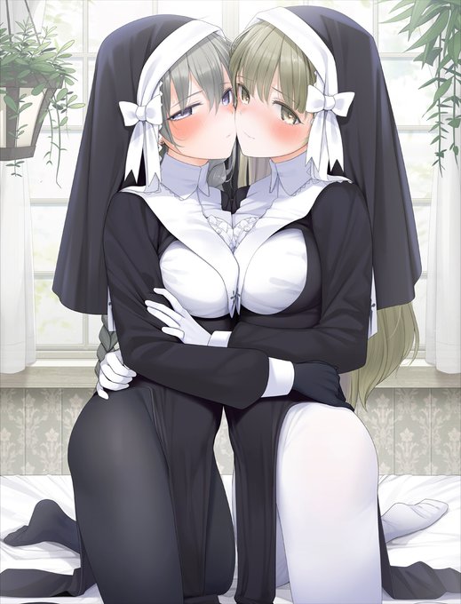 続・白黒シスターちゃん
#オリジナル 