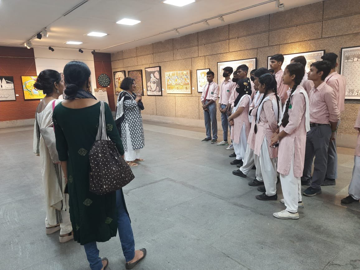 ArtTree's tweet photo. Do come and visit us to explore the exquisite works of our eminent traditional artists. 

#IndiaHabitatCentre  #pravaah #artshow #art #artwork #artistsoninstagram #artoftheday #Showcasing #Heritage #TraditionalArt https://t.co/KA3q3TxDGT