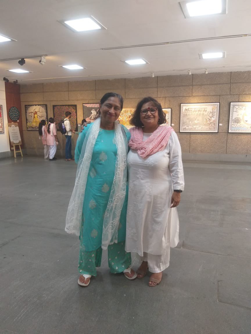 ArtTree's tweet photo. Do come and visit us to explore the exquisite works of our eminent traditional artists. 

#IndiaHabitatCentre  #pravaah #artshow #art #artwork #artistsoninstagram #artoftheday #Showcasing #Heritage #TraditionalArt https://t.co/KA3q3TxDGT