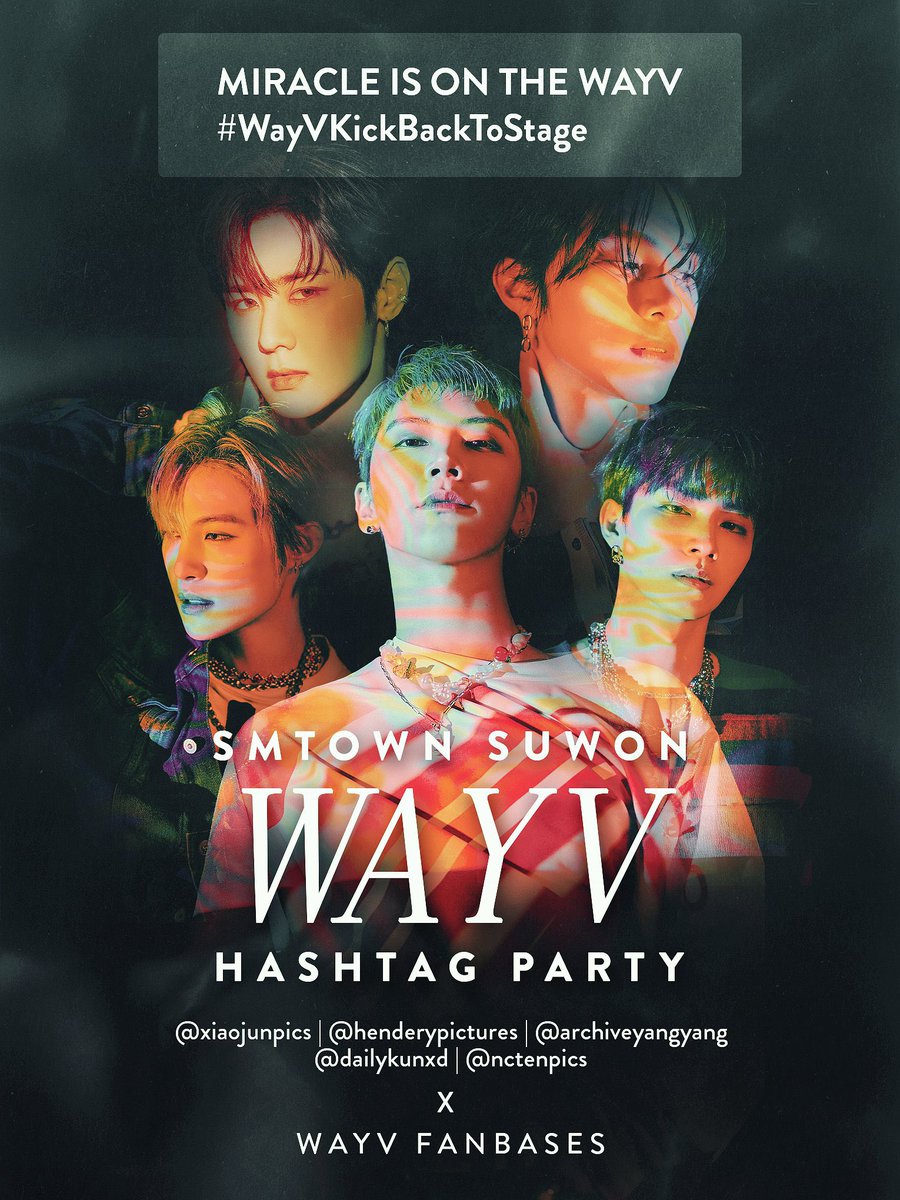 We got this! MIRACLE IS ON THE WAYV #WayVKickBackToStage #SMTOWNLIVE2022_SUWON @WayV_official
