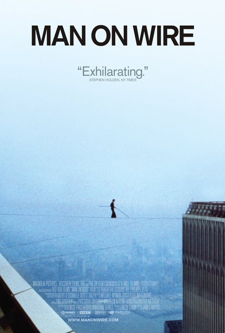 10 Documentaries that will change your Life + Mindset

1. Man on Wire