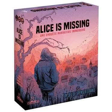 Alice is Missing est une expérience ludique, entre jeu d’enquête et jeu de rôle, qui met en scène la disparition d’Alice Briarwood, une lycéenne dans la paisible ville de Silent Falls, en Californie du Nord. 
Alice is Missing est chez Ludi Corner
ludicorner.be/produit/alice-…