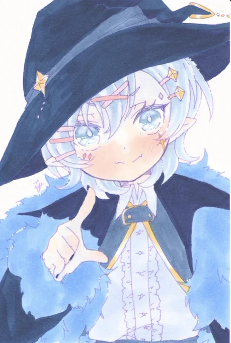 私の宣伝忘れてたはなちゃん原画とドローイング2点お迎え待ちですよろしくお願いします 