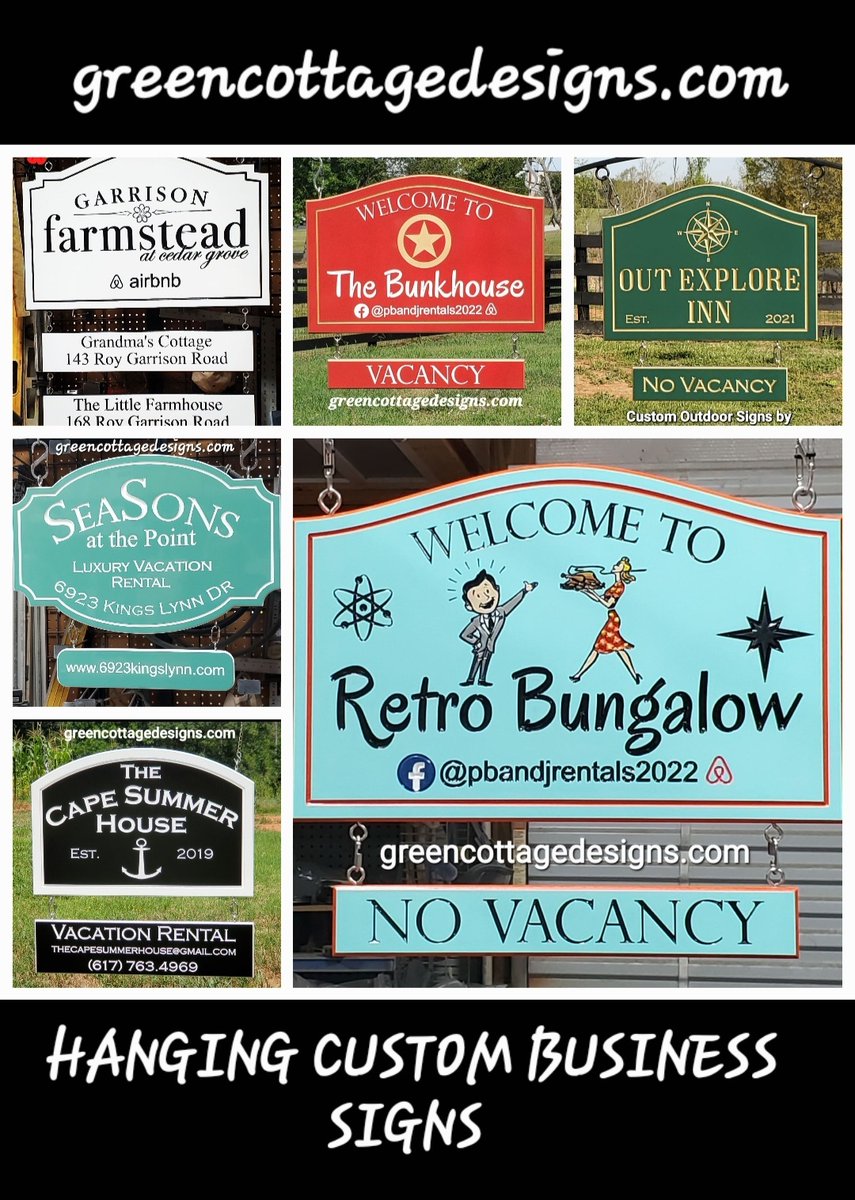 cottage_green's tweet photo. Outdoor Signs by https://t.co/mxWEx0l0jL Solid Waterproof PVC Custom Carved Signs #HDU #Wood #propertysign #greencottagedesigns #Business #Logo https://t.co/6tWobeOVU3