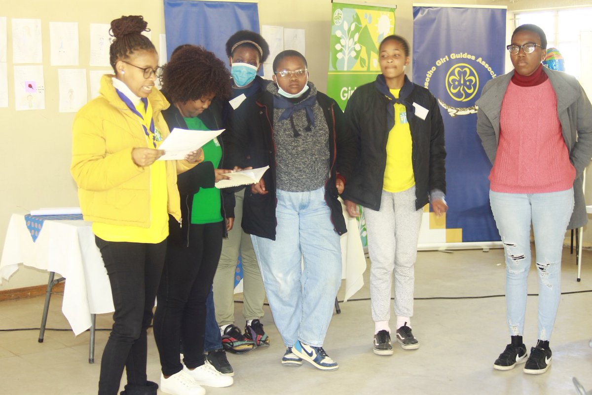 Lesotho Girl Guides Association tweet media