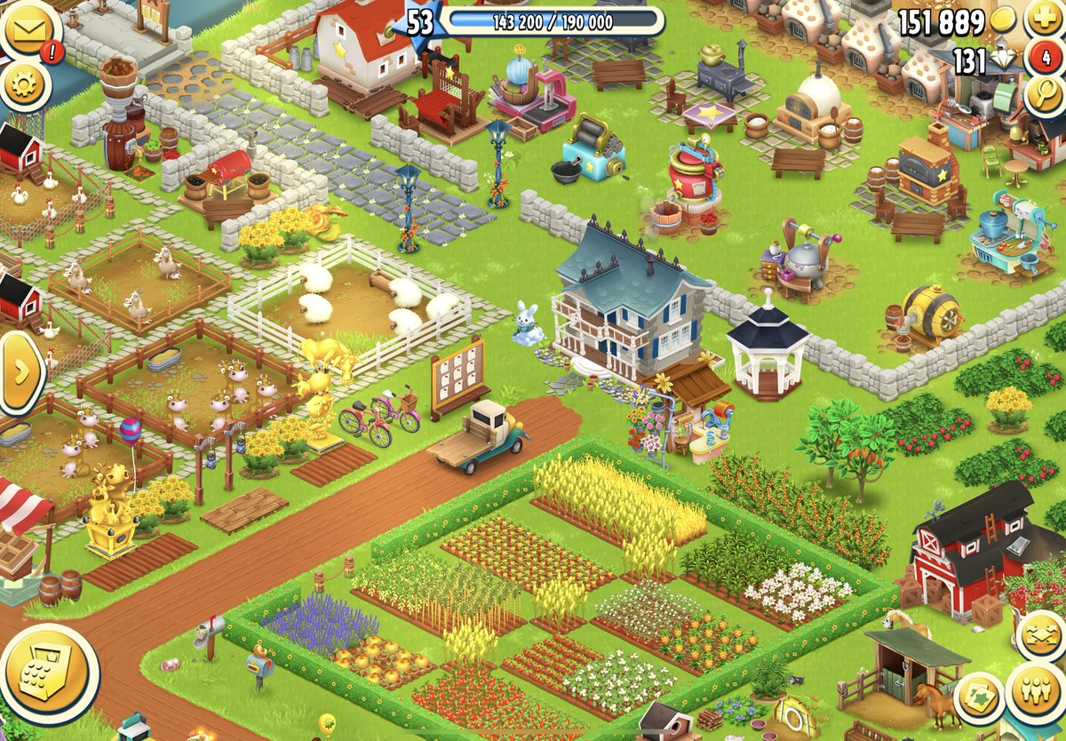 เห็นคนเล่นhaydayเยอะก็ขอขายฟาร์มตัวเองหน่อย
