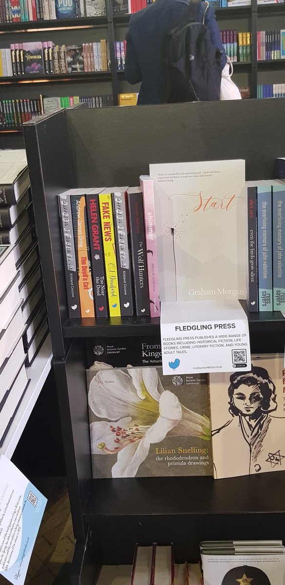 Good to see some of our titles in the @edbookfestshop today! @edbookfest 
#ScottishPublisher