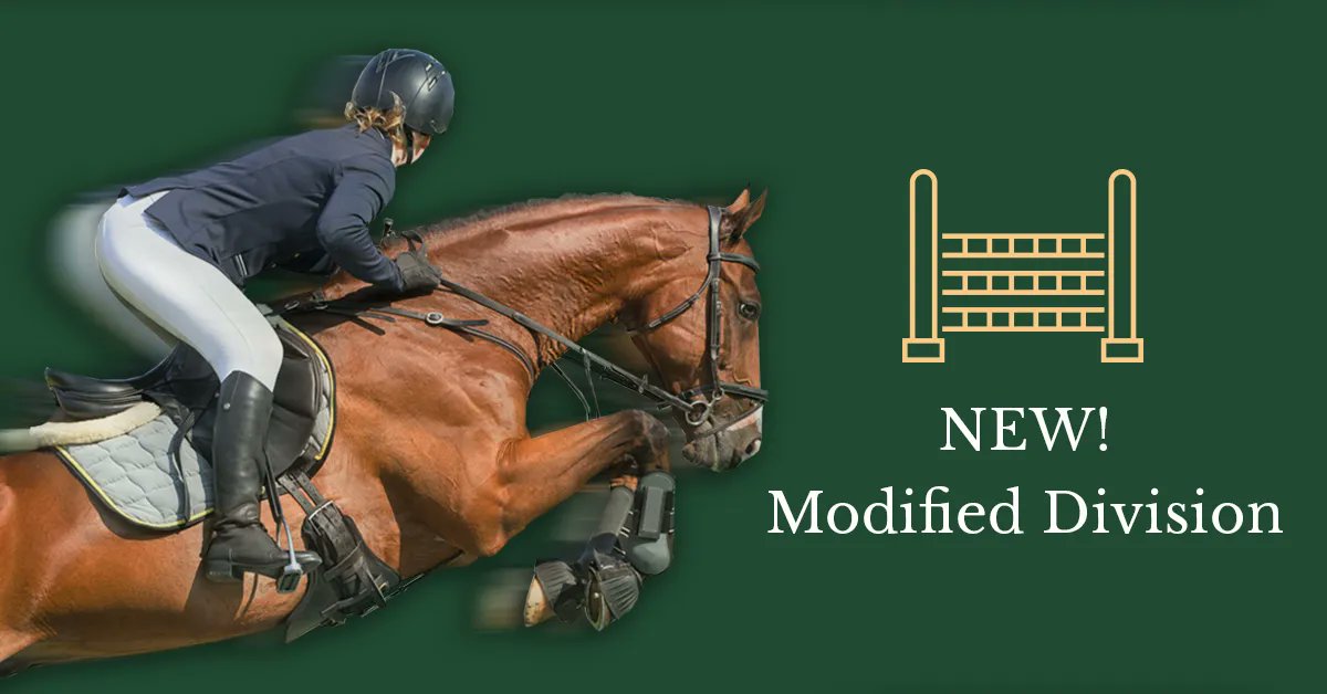 RadnorHunt_HT's tweet photo. Calling all competitors! This year we have expanded our event to include a Modified Division so that more people can compete and experience the excitment of the Radnor Hunt Horse Trials! #horsetrials #radnorhunt #dressage #showjumping #crosscountry #horses #horse https://t.co/5avNdy18Kw