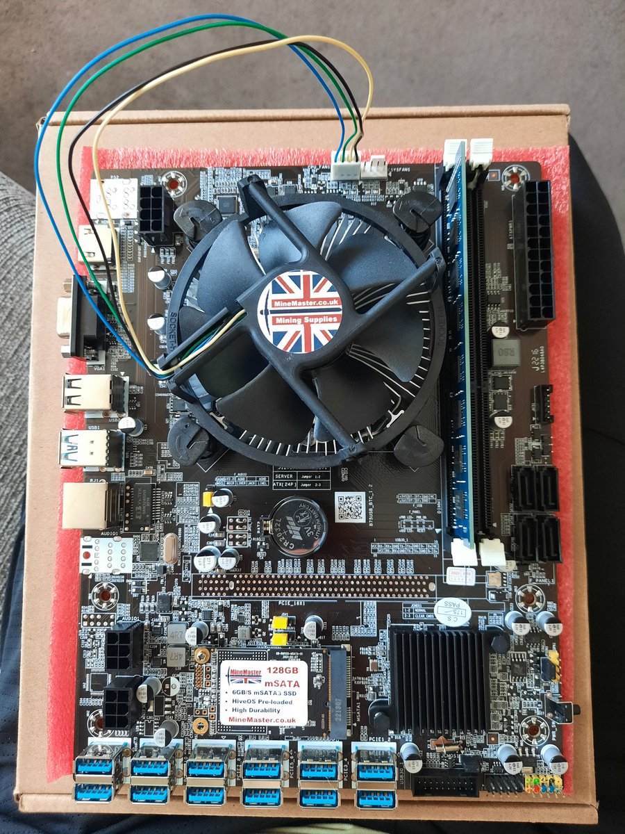 Adams_Tech_1's tweet photo. #Stillmining @firoorg #firo #upgrades I recently bought a brand new 3070 msi gaming trio z & my first mining mobo so I can expand. Very happy with my purchases & my investment in my hobby which is everything crypto x https://t.co/PzGUt1O3jd