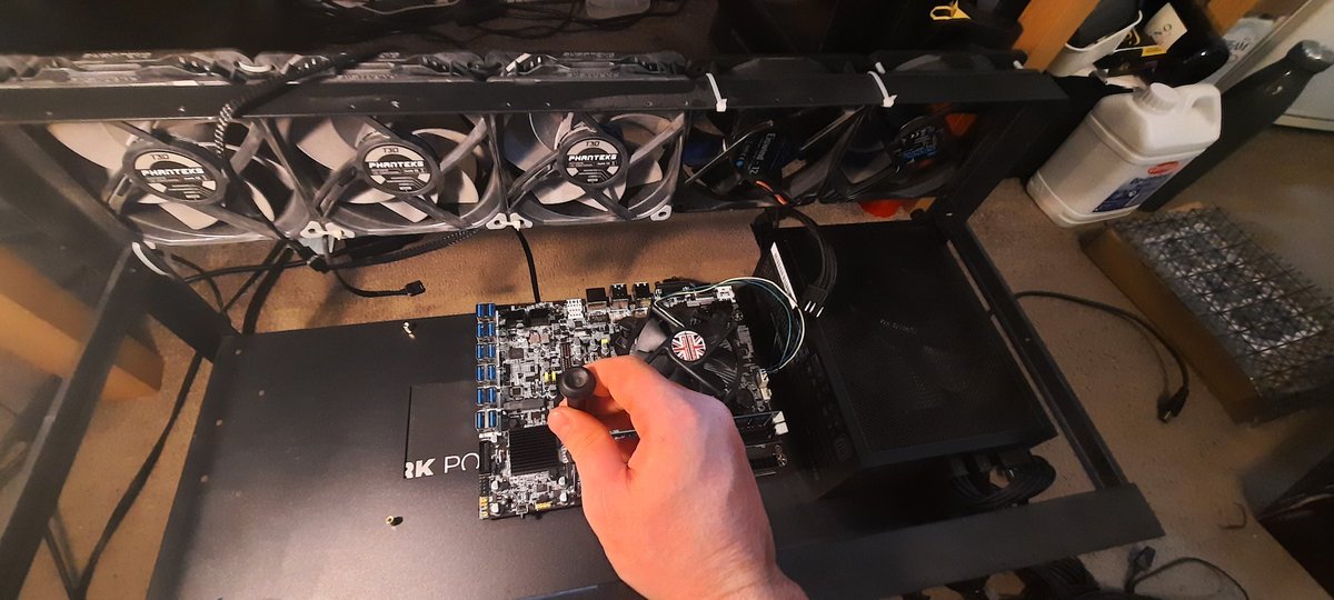 Adams_Tech_1's tweet photo. #Stillmining @firoorg #firo #upgrades I recently bought a brand new 3070 msi gaming trio z & my first mining mobo so I can expand. Very happy with my purchases & my investment in my hobby which is everything crypto x https://t.co/PzGUt1O3jd