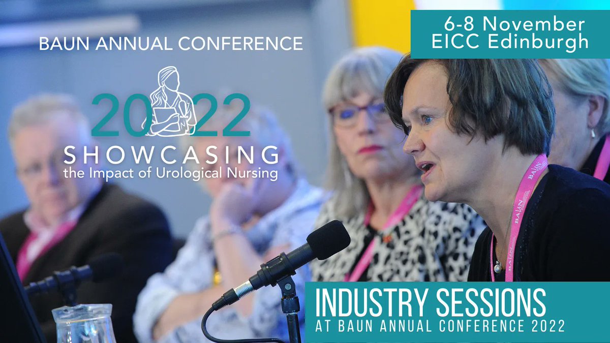 BAUNnurses's tweet photo. Industry Sessions at #BAUN22 👩‍⚕️ 

We’ve a packed programme to keep you updated on the latest products and practices at this year’s conference. 

Find out more about the industry sessions taking place - https://t.co/EENYD5aKVk  

#BAUN22 #Urology #urological https://t.co/IgjwbliNim