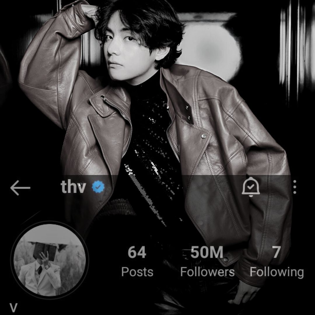 Kim Taehyung's instagram account is now the FASTEST in history to surpass 50 million followers 🎉

#TaehyungInstagram50M #kimtaehyung #taehyung #v #tae #bts @bts_twt