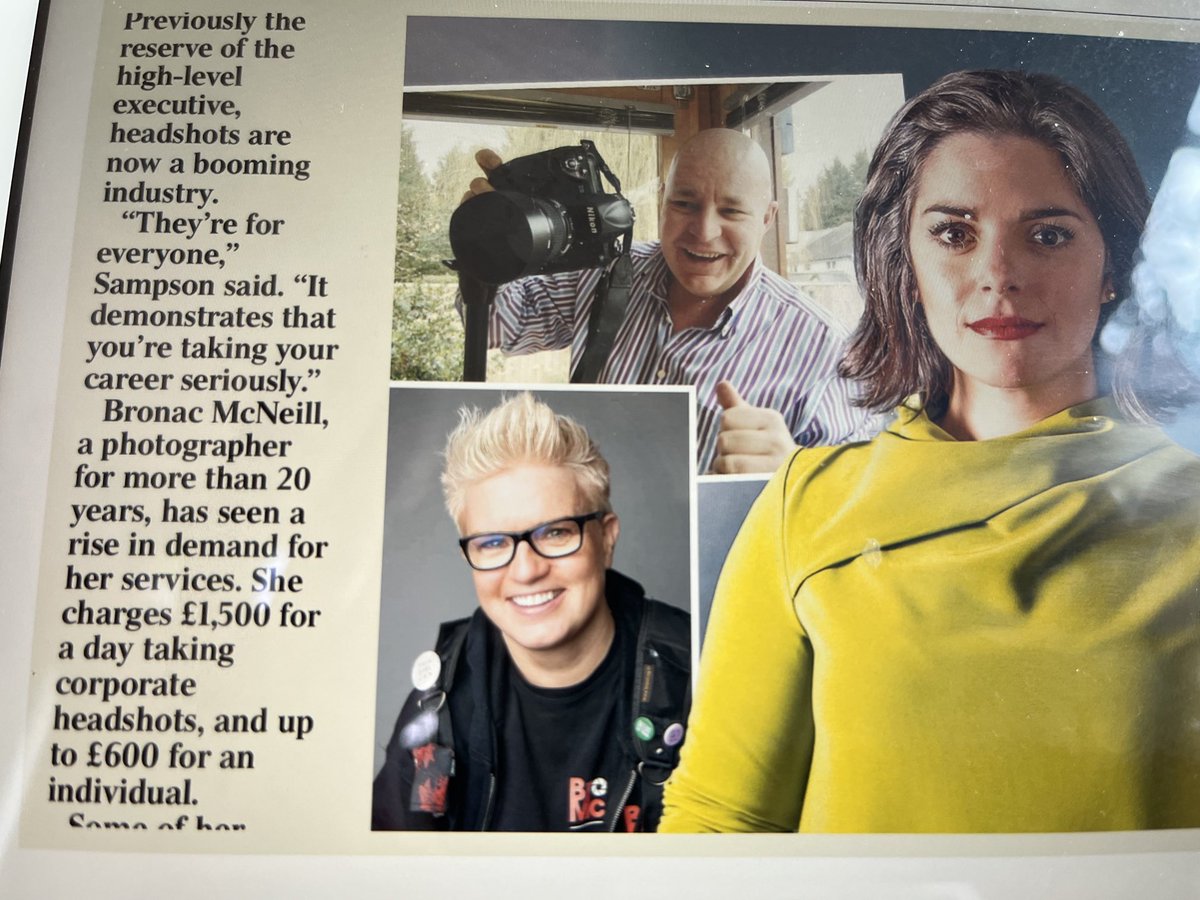 So pleased to see the fabulous ⁦<a href="/BronacMcNeill/">Bronac McNeill</a>⁩ in The Times today! So proud of my gorgeous friend