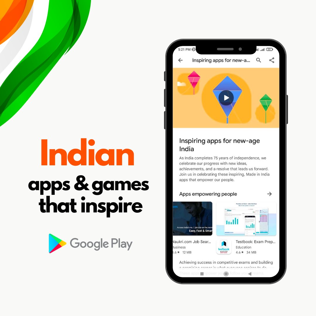ashu2403's tweet photo. We are delighted to have Testbook featured as one of the  ‘Apps that Empower People.’ on Google Play Store. Grateful🙏 https://t.co/6tm91XZPoE