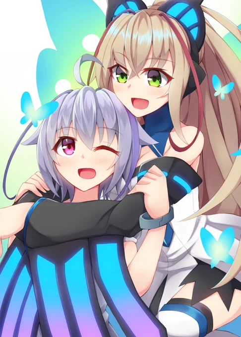 (過去絵ですが)お祝いさせてください!ガンヴォルトもXも、これからも続いてもらえるよう祈ってます! #GV8周年おめでとう#ガンヴォルトアート 