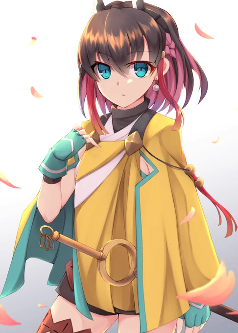 (過去絵ですが)お祝いさせてください!ガンヴォルトもXも、これからも続いてもらえるよう祈ってます! #GV8周年おめでとう#ガンヴォルトアート 